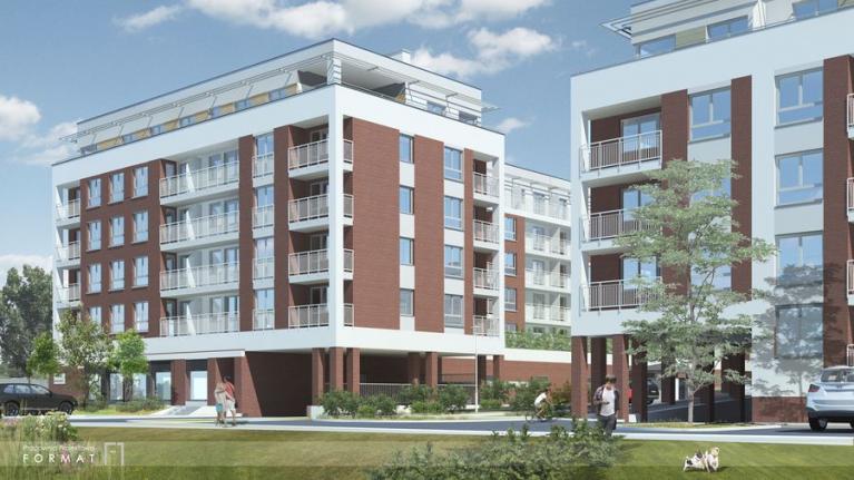 Nowe Forty Zespół budynków mieszkalnych